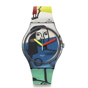 Swatch Leger's Two Women Holding Flowers Watch